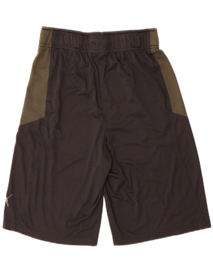 PUMA Mens Bermuda Sport Shorts Small  Black Colourblock Polyester Vintage Puma and Second-Hand Puma from Messina Hembry 