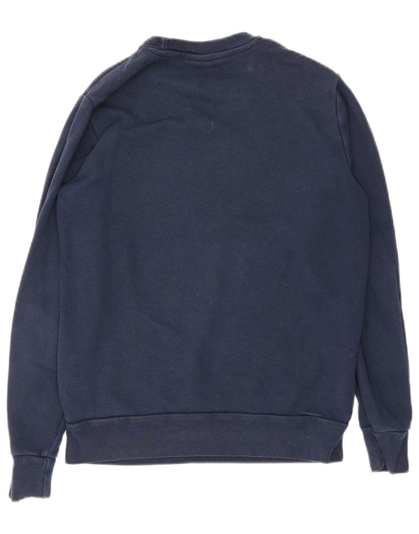 Adidas drenge grafisk sweatshirt trøje 13-14 år marineblå bomuld