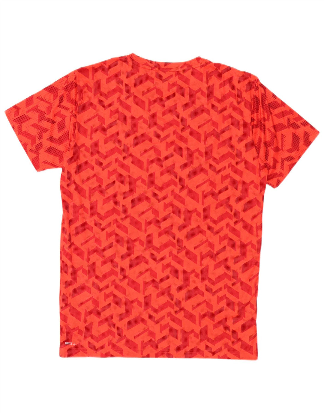Puma herre T-shirt top lille rød geometrisk polyester