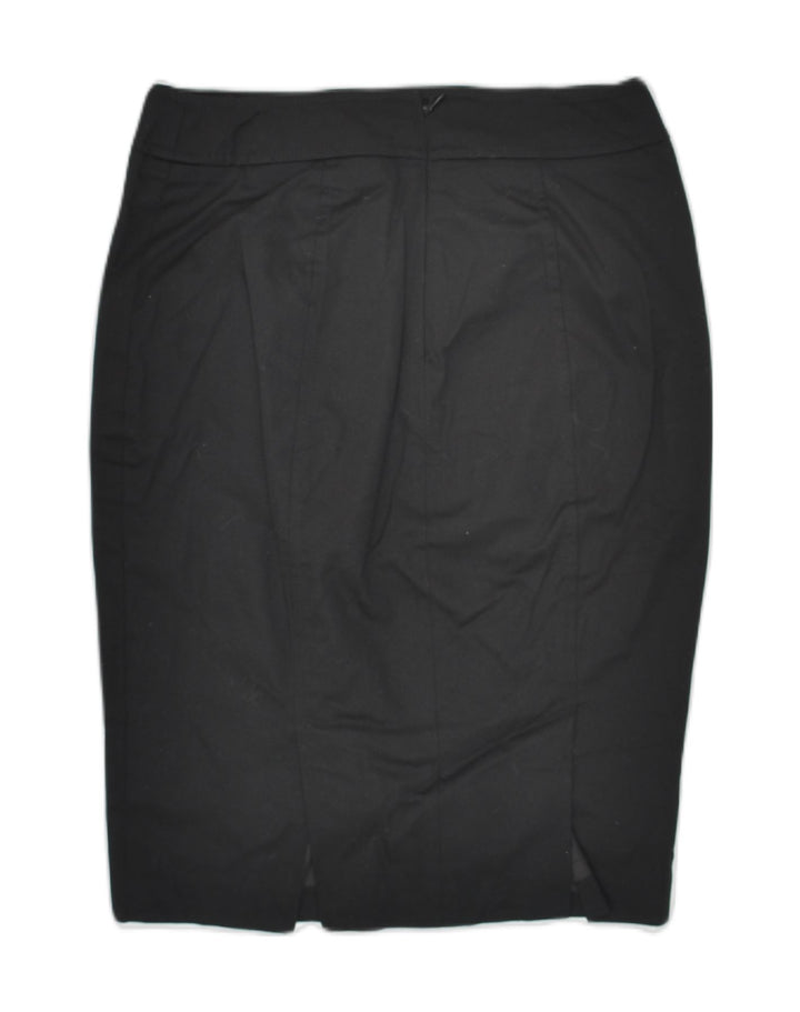 MOSSIMO Womens Straight Skirt US 2 XS W28  Black Cotton | Vintage Mossimo | Thrift | Second-Hand Mossimo | Used Clothing | Messina Hembry 