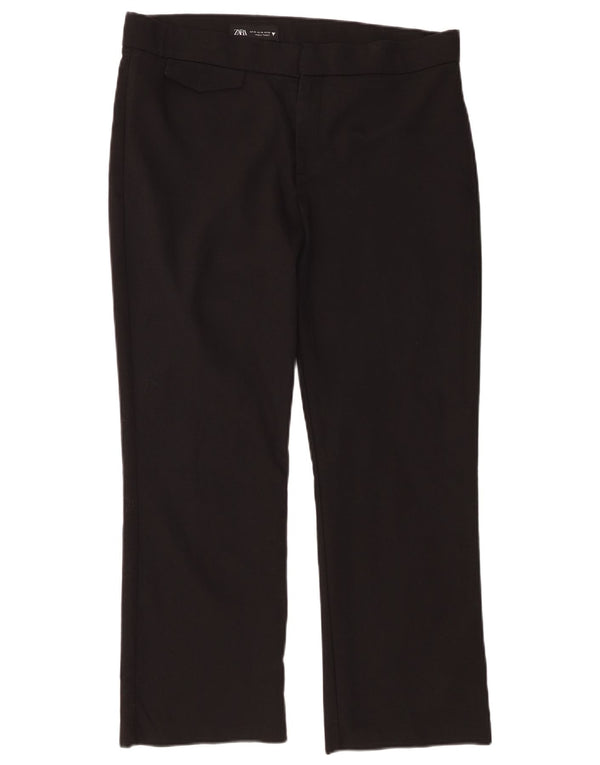 Zara Lige Casual Bukser XL W32 L25 Sort Bomuld