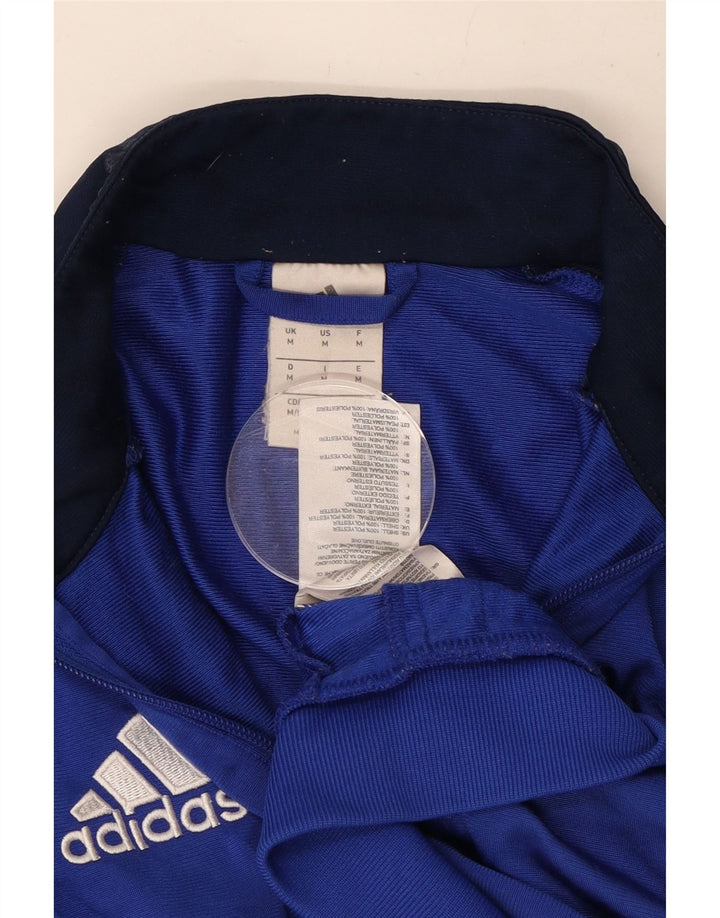 Adidas Træningsdragt til mænd Topjakke Medium Blue Colourblock Polyester