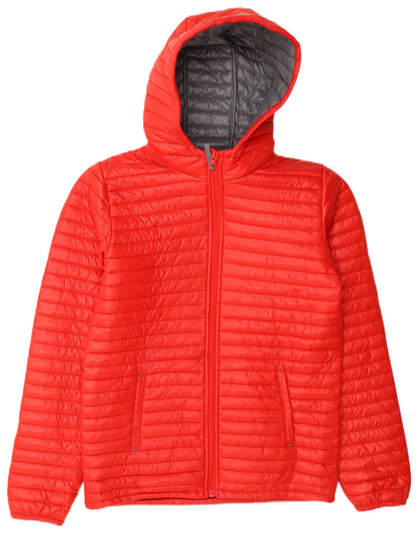 Mountain Warehouse Piger Polstret Hættejakke 12-13 År Rød Nylon