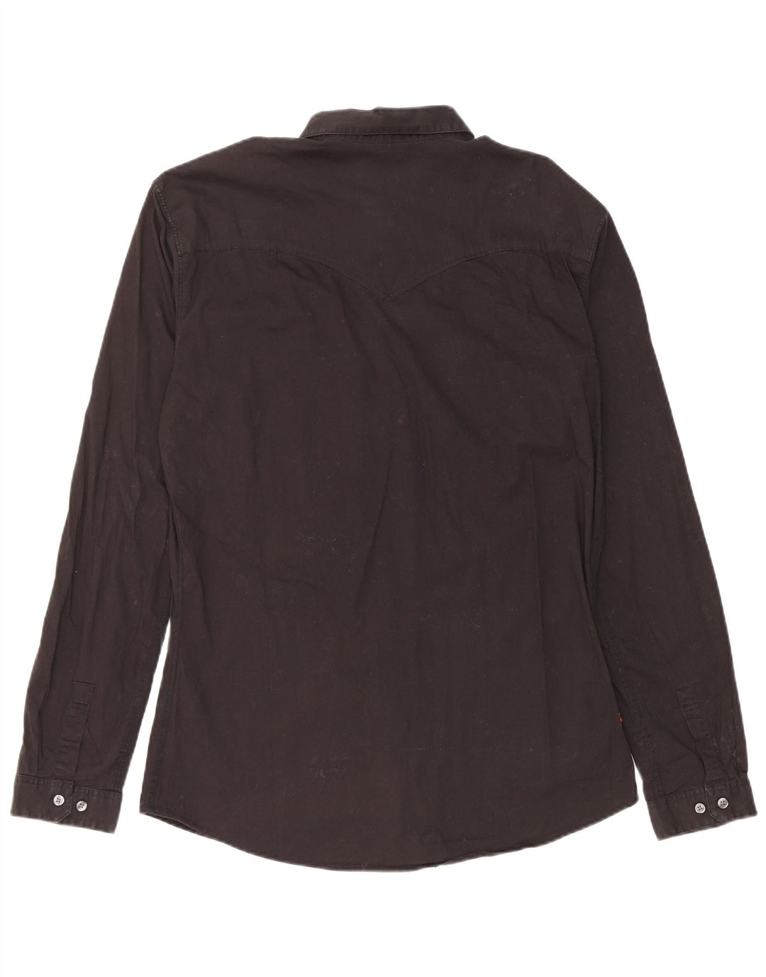 Levi's herre Slim Fit skjorte XL sort bomuld