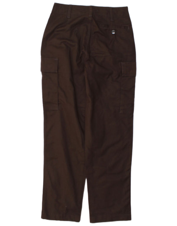 Vintage Straight Cargo bukser til mænd W32 L32 brun bomuld