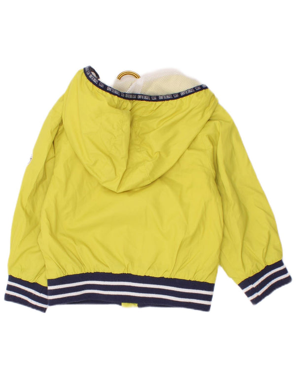 Timberland Baby Boys Grafisk regnjakke 18-24 måneder Gul Colourblock