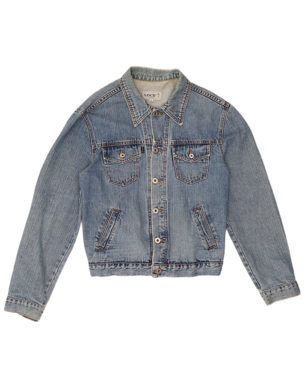 SASCH Dame denimjakke UK 18 XL Blå
