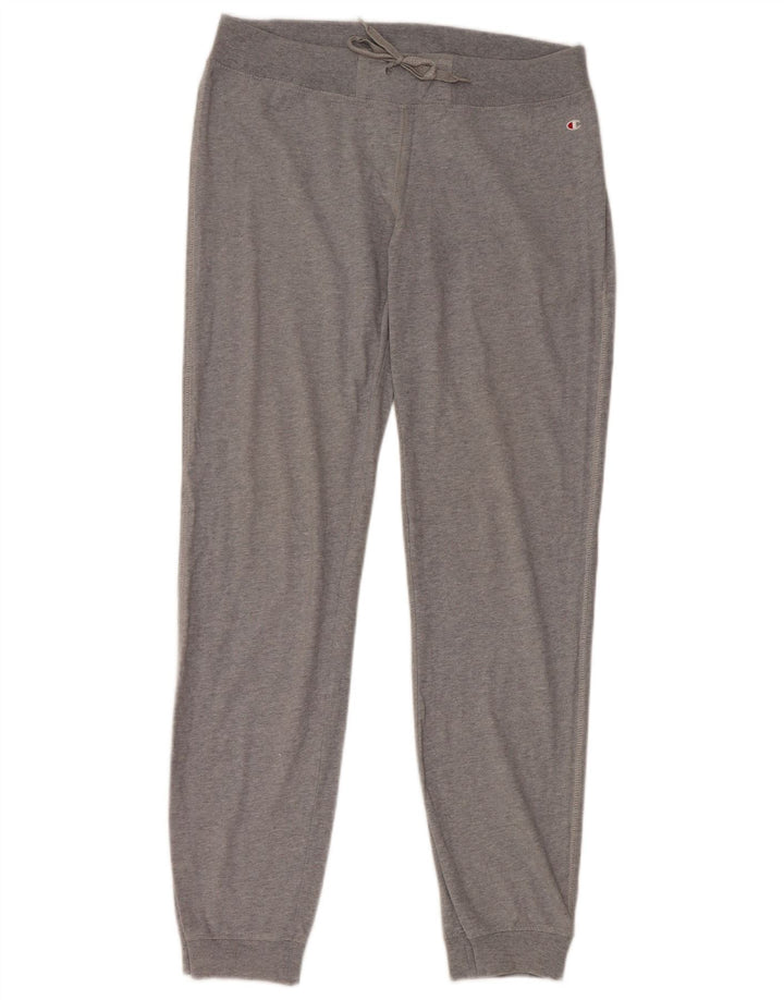 CHAMPION Womens Tracksuit Trousers Joggers UK 16 Large  Grey