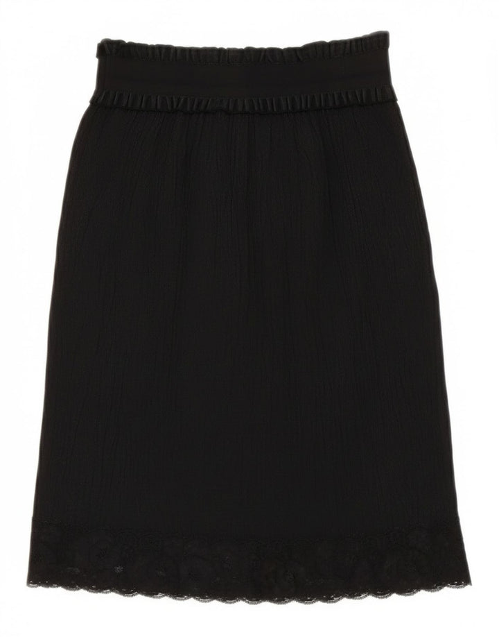 Vintage A-line nederdel til kvinder W26 lille sort