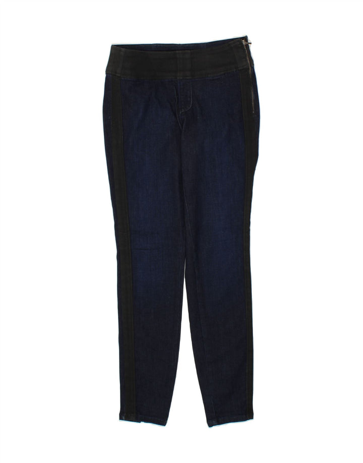 GUESS Womens Skinny Trousers W28 L29 Navy Blue Vintage Guess and Second-Hand Guess from Messina Hembry 