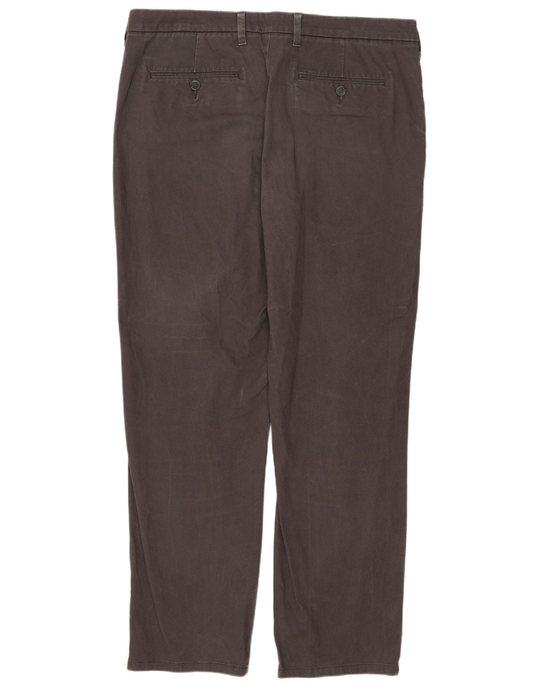 Marks & Spencer Herre Lige Regular Fit Chinobukser W36 L31 Grå