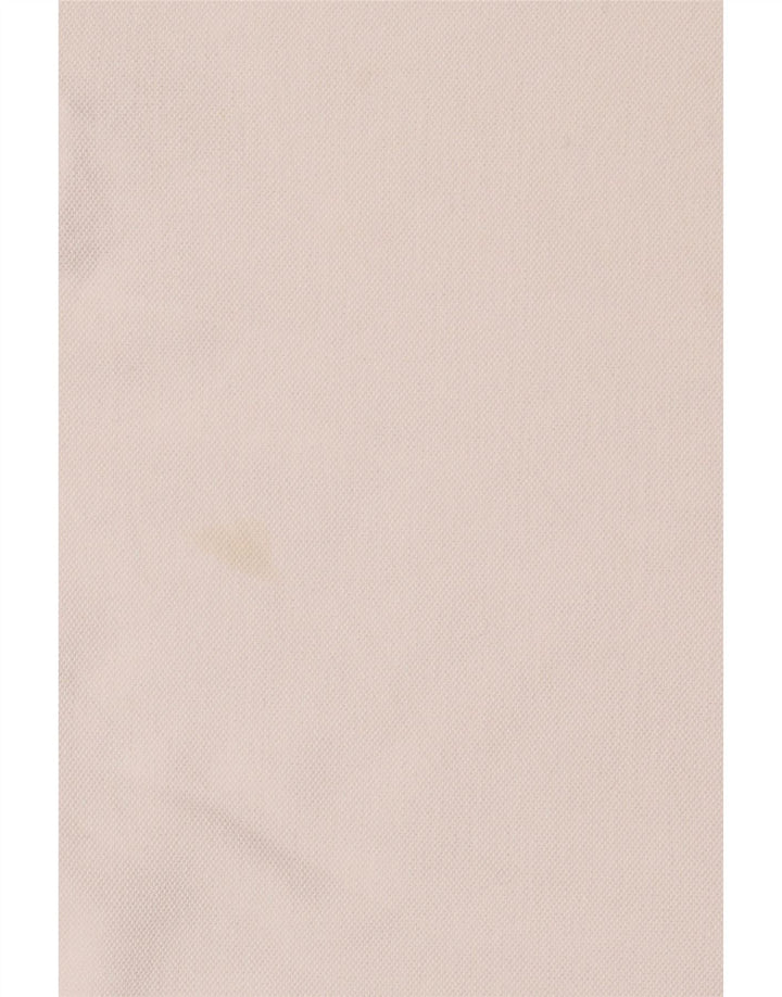 Kappa Langærmet poloshirt til mænd Medium hvid bomuld