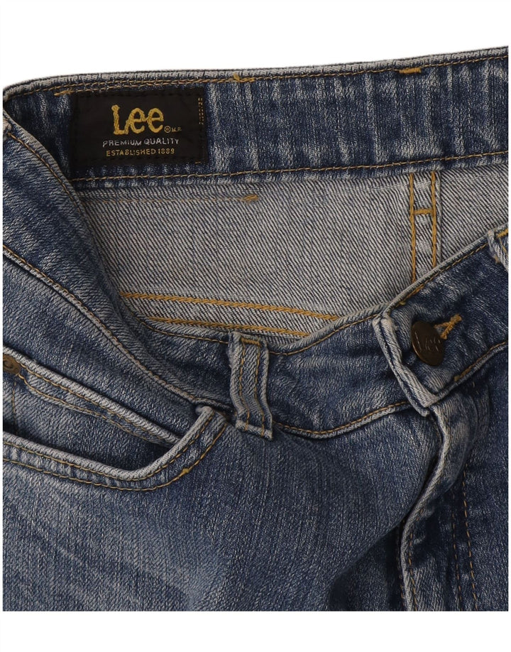 Lee Straight Jeans til kvinder W28 L29 Blå
