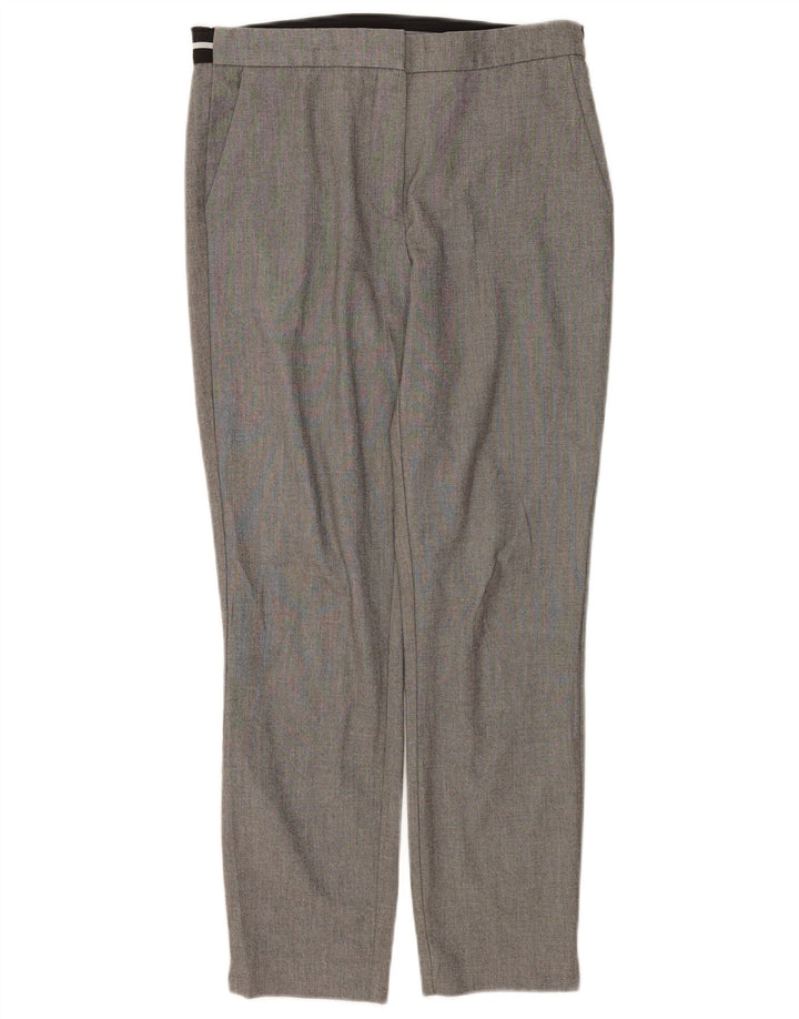 Zara Lige jakkesæt til kvinder Medium W28 L27 Grå polyester