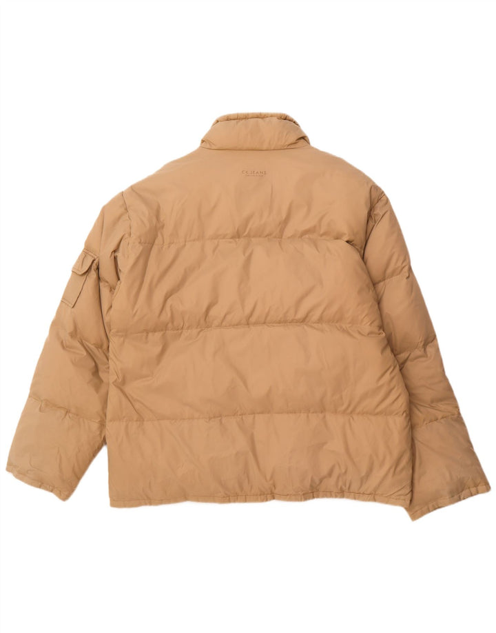 CALVIN KLEIN JEANS Polstret jakke til mænd UK 42 XL Beige