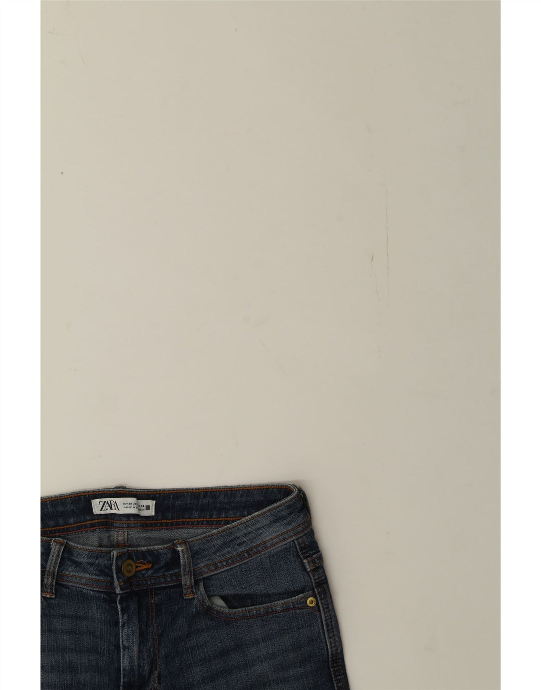 ZARA Womens Skinny Jeans EU 38 Medium W30 L27 Blue Cotton Vintage Zara and Second-Hand Zara from Messina Hembry 