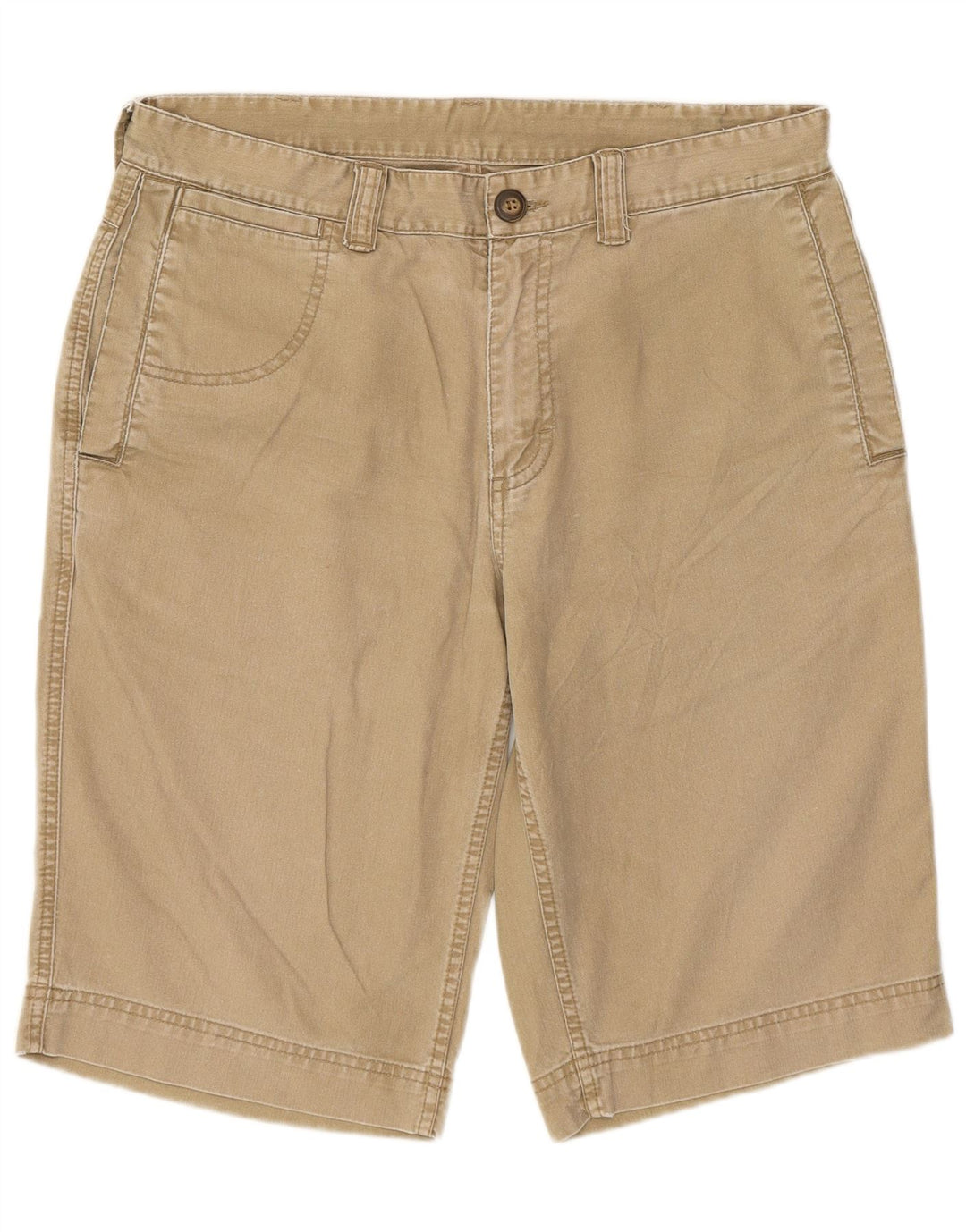 Wrangler Herre Morse Chino Shorts W31 Medium Beige Bomuld