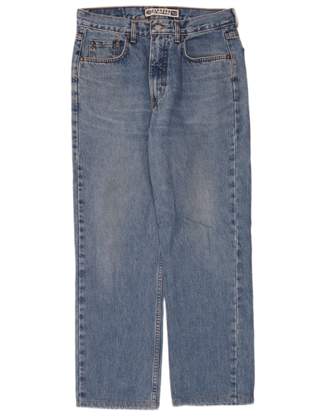 Carrera Herre 702 Straight Jeans W33 L28 Blå Bomuld