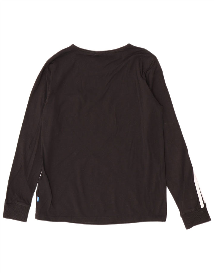 Adidas Dame Top Langærmet UK 10 Small Black Bomuld