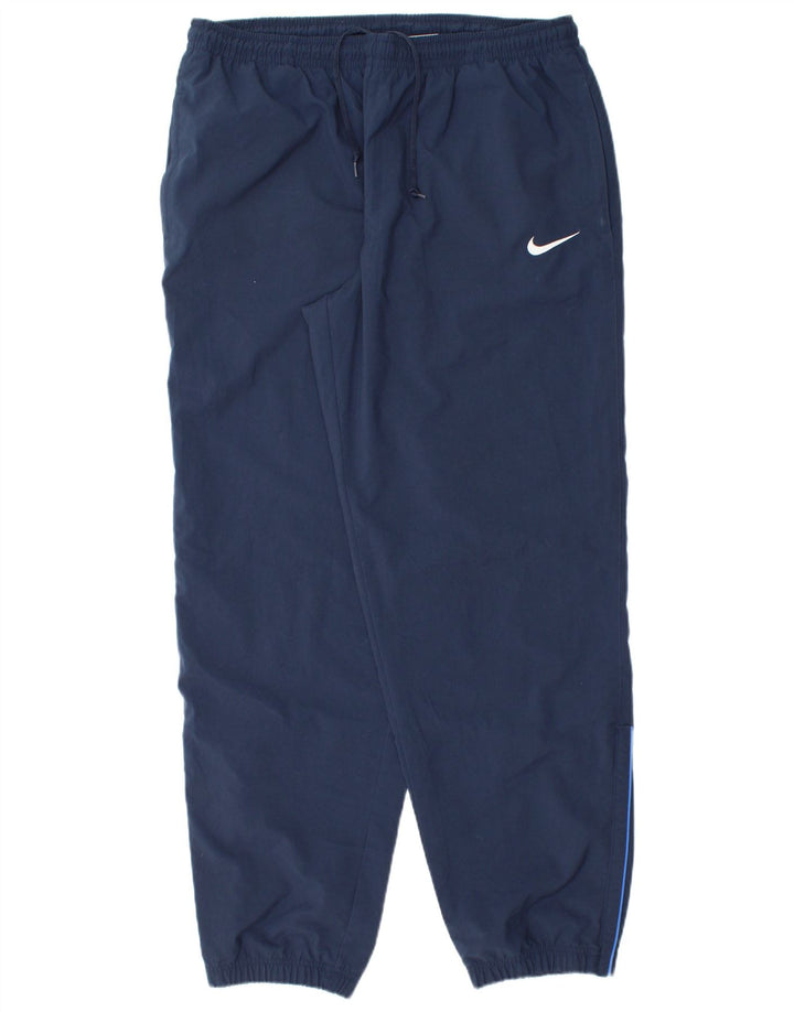 Nike fuld træningsdragt til mænd UK 44/46 XL Marineblå Colourblock Polyester