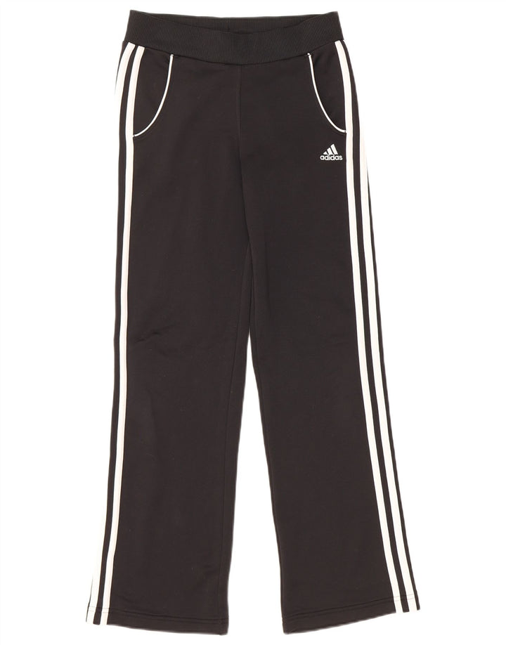 Adidas pigetræningsbukser 11-12 år Sort polyester