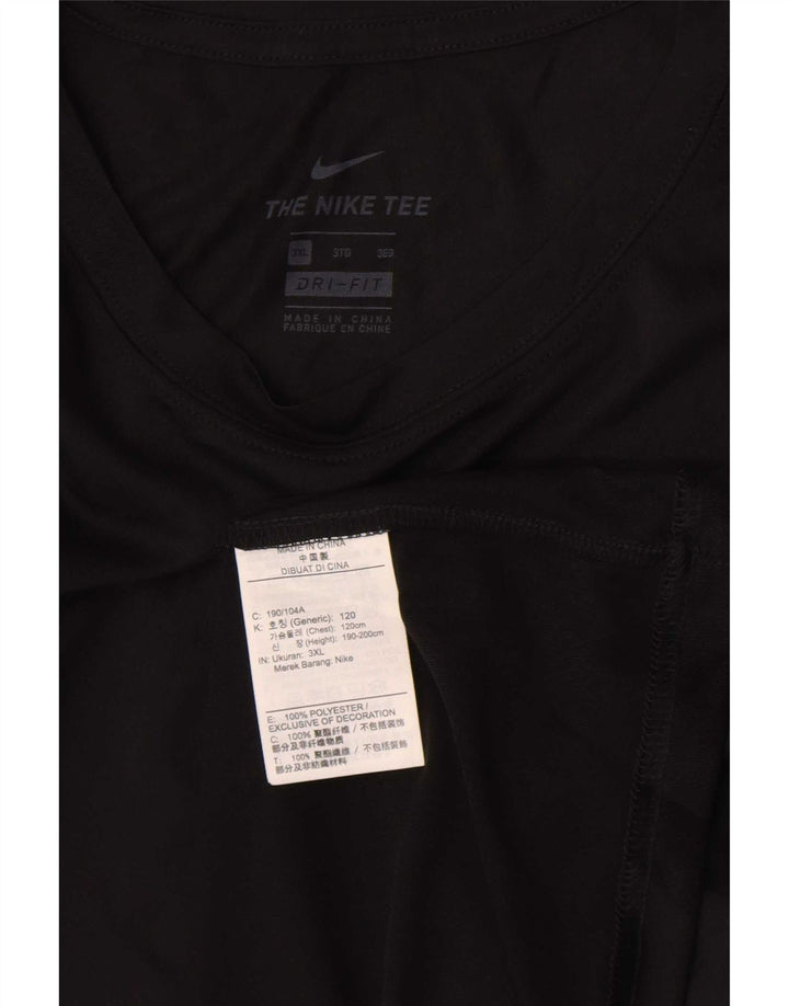 Nike Herre Dri Fit Vest Top 3XL Sort Polyester