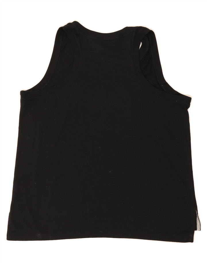 NIKE Womens Graphic Vest Top UK 16 Large Black Vintage Nike and Second-Hand Nike from Messina Hembry 