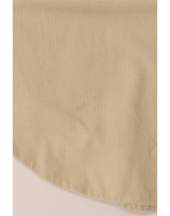 REPLAY Mens Corduroy Shirt 2XL Beige Cotton Vintage Replay and Second-Hand Replay from Messina Hembry 
