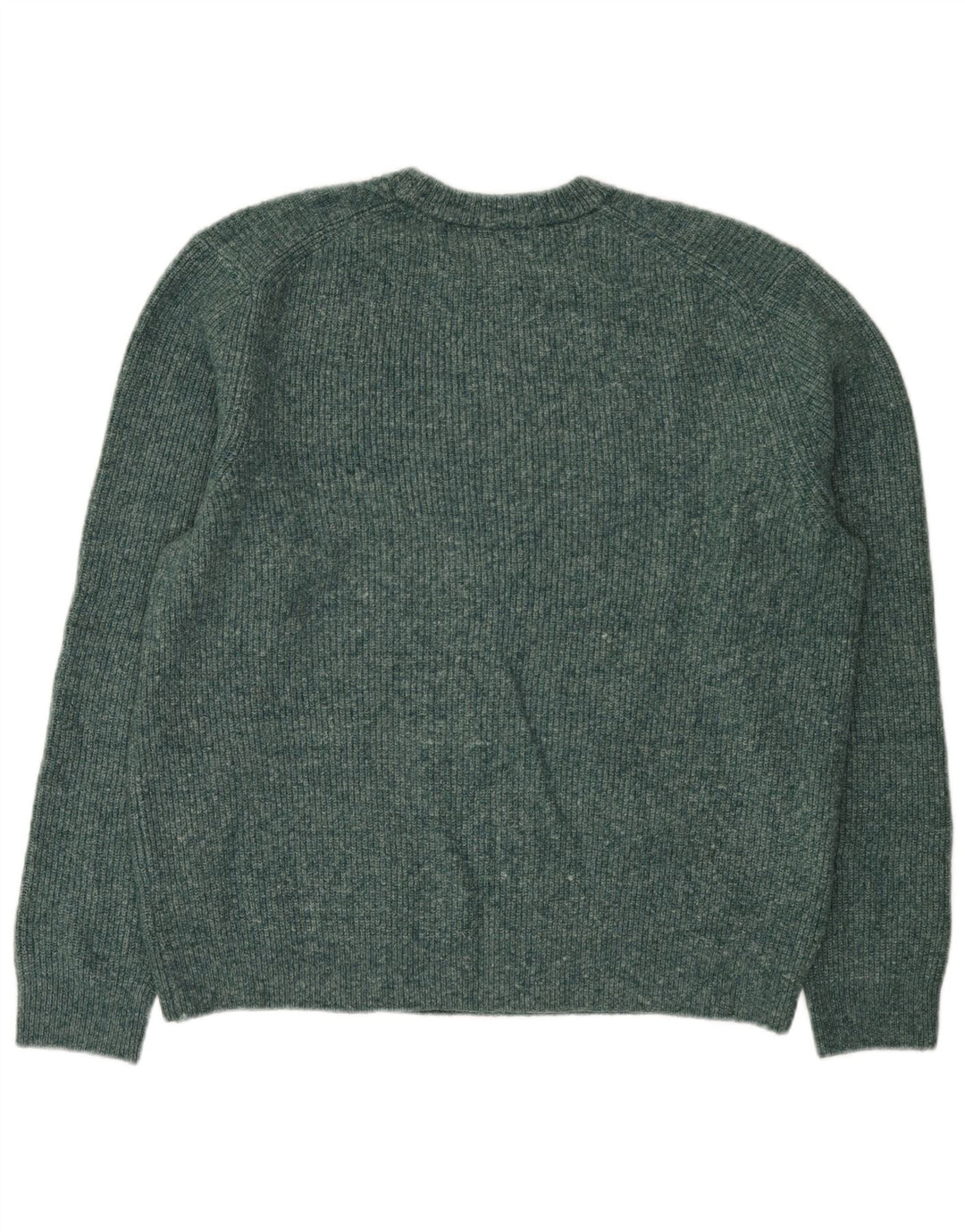 Marks & Spencer Herre sweater med rund hals XL Grøn Akryl