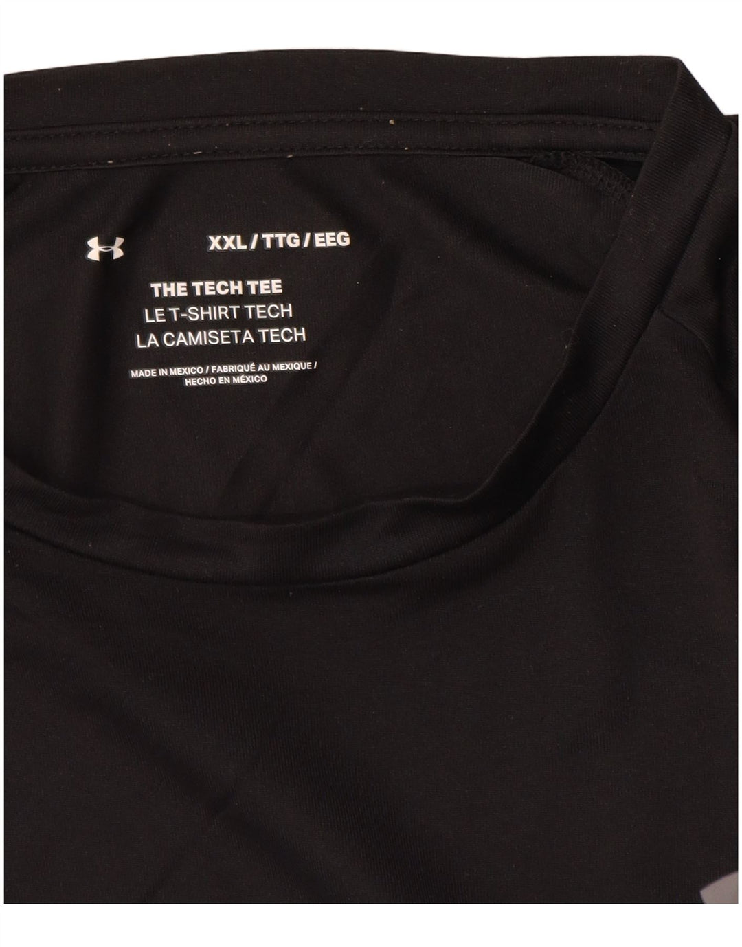 UNDER ARMOUR Herre T-Shirt Top 2XL Sort