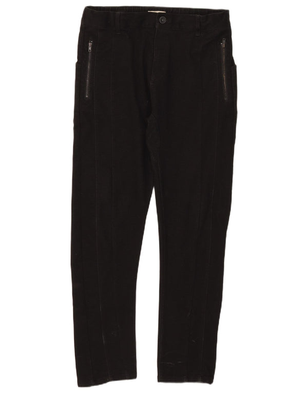 Zara Boys Slim Casual Bukser 13-14 år W30 L28 Sort Polyester