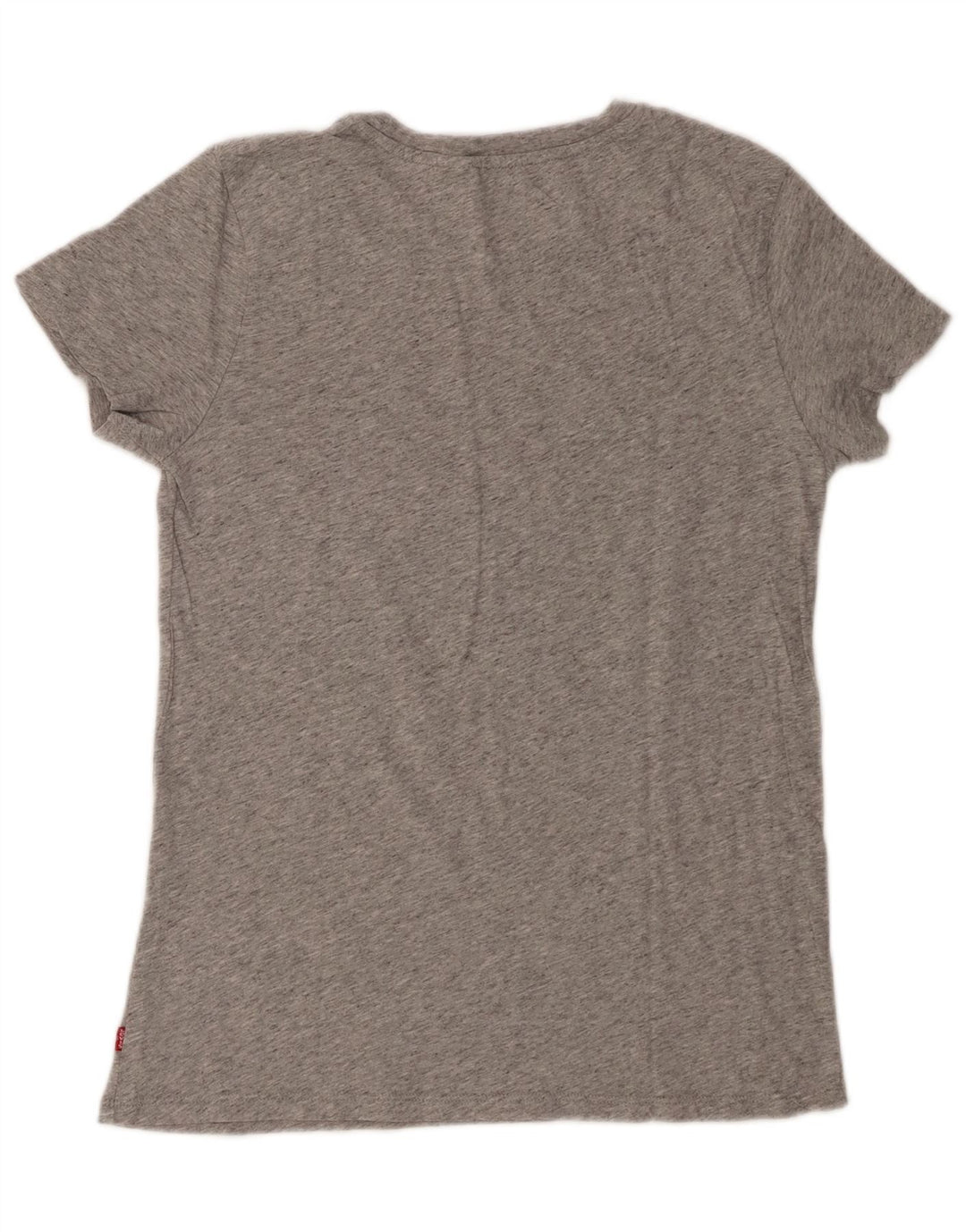 Levi's Dame Grafisk T-Shirt Top UK 10 Små Grå Flecked
