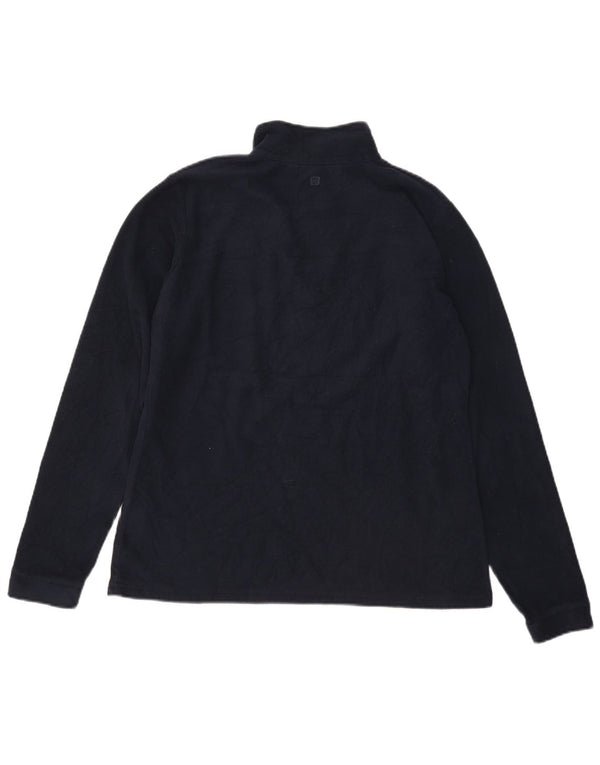 Mountain Warehouse Dame Fleece Jumper med lynlås DK 14 Large Navy Blue