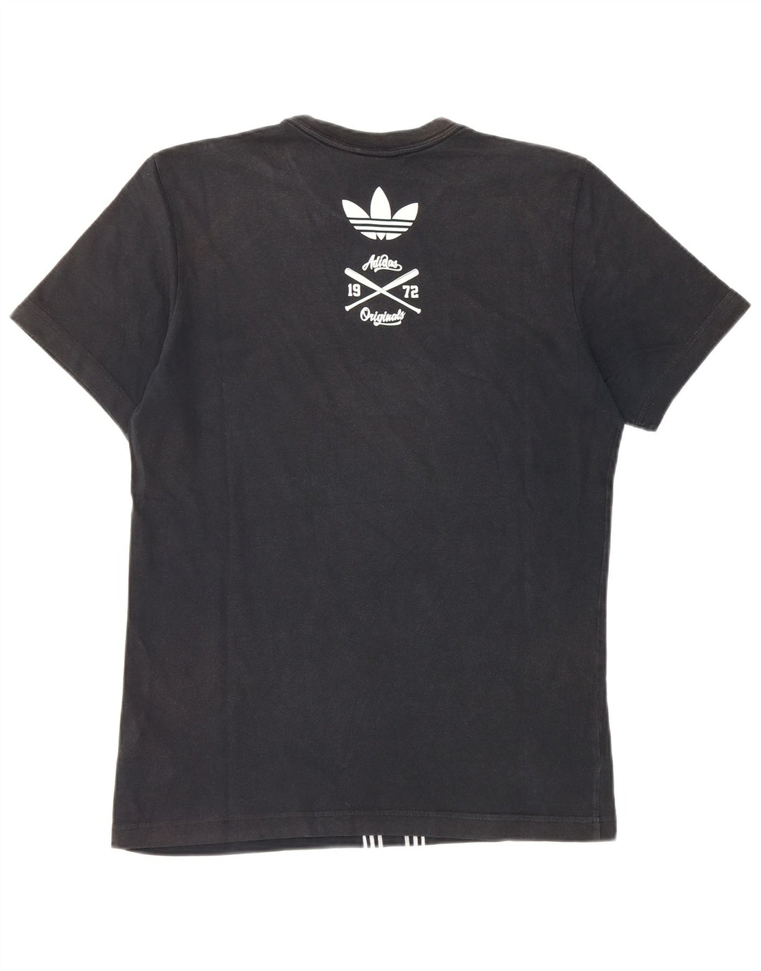 Adidas Herre grafisk T-shirt top lille sort bomuld