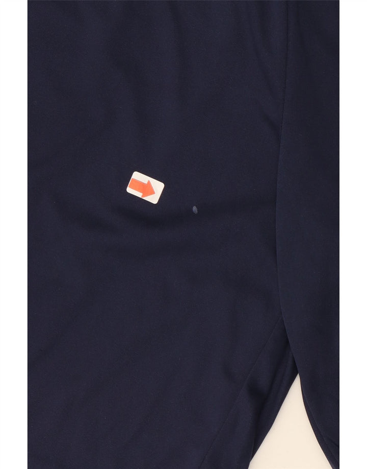 KAPPA Mens Graphic Sport Shorts Small  Navy Blue Polyester Vintage Kappa and Second-Hand Kappa from Messina Hembry 