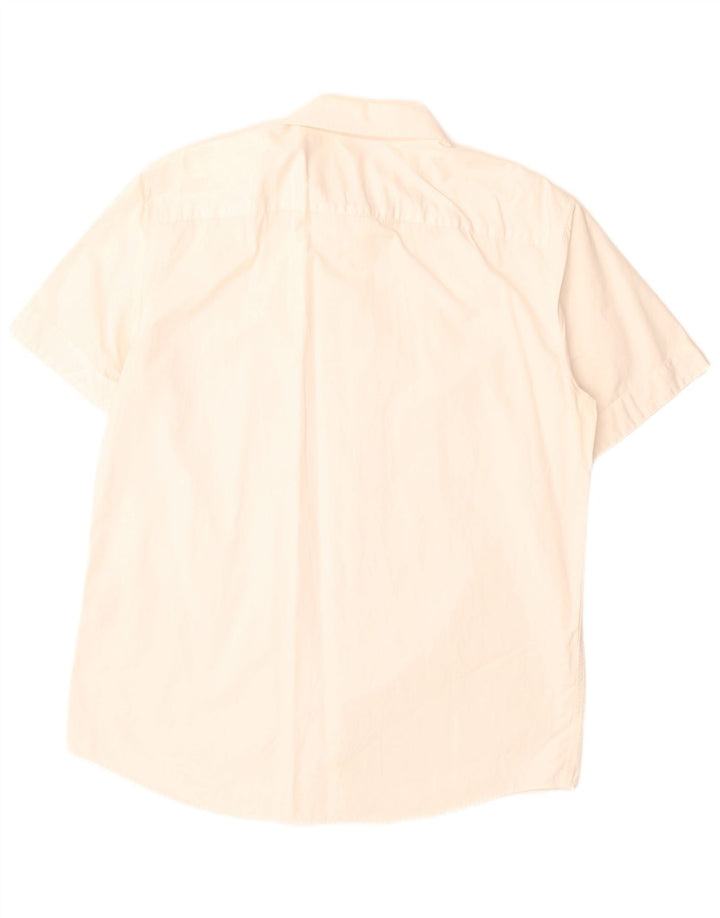 Levi's Kortærmet Herreskjorte Stor Off White Bomuld