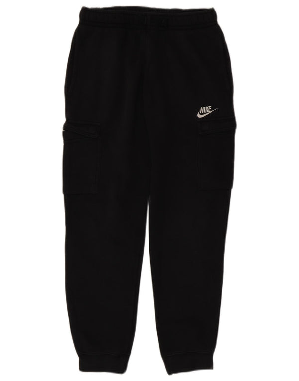 Nike Boys Cargo træningsdragt Bukser Joggers 12-13 år Stor sort bomuld