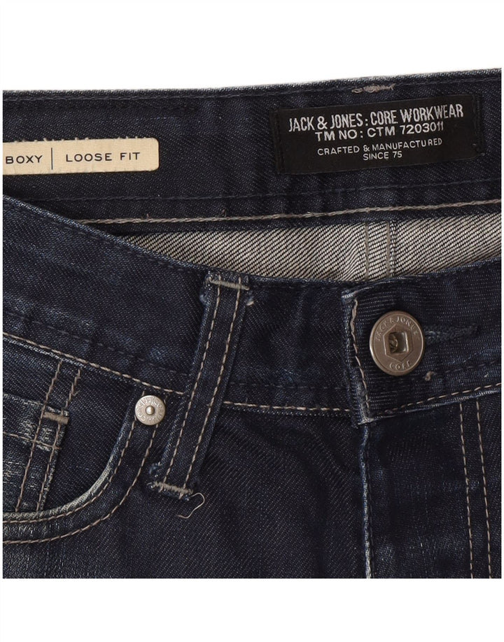 Jack & Jones Herre Boxy Loose Jeans W28 L30 Blå
