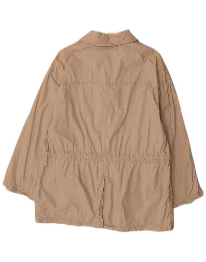 BROOKSFIELD Dame Windbreaker Jacket IT 42 Medium Beige Bomuld