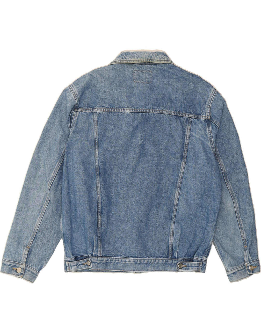 VINTAGE Mens Denim Jacket UK 42 XL Blue Cotton Vintage Vintage and Second-Hand Vintage from Messina Hembry 