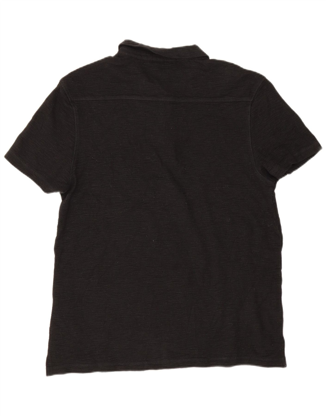 All Saints Herre Polo Shirt Stor Sort Bomuld