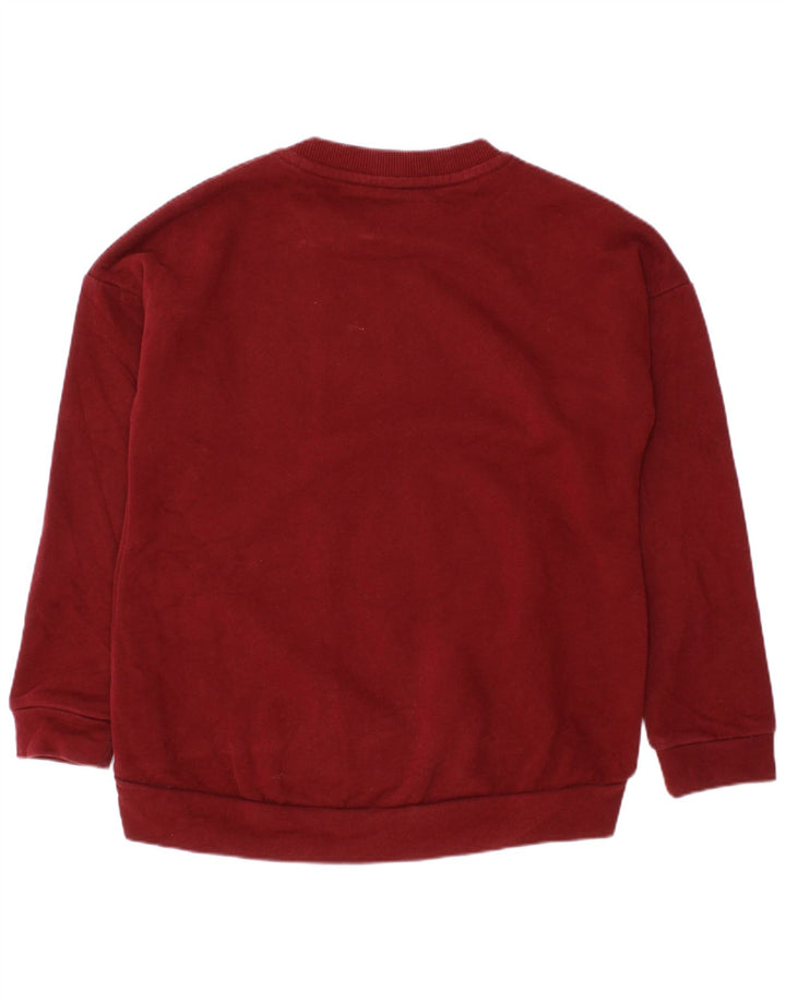FERRARI Boys Sweatshirt Jumper 5-6 år Bourgogne bomuld
