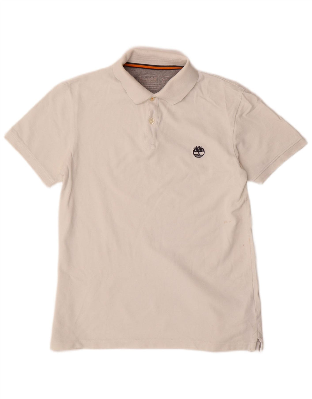 Timberland Herre Slim Fit Polo Shirt Lille hvid Bomuld