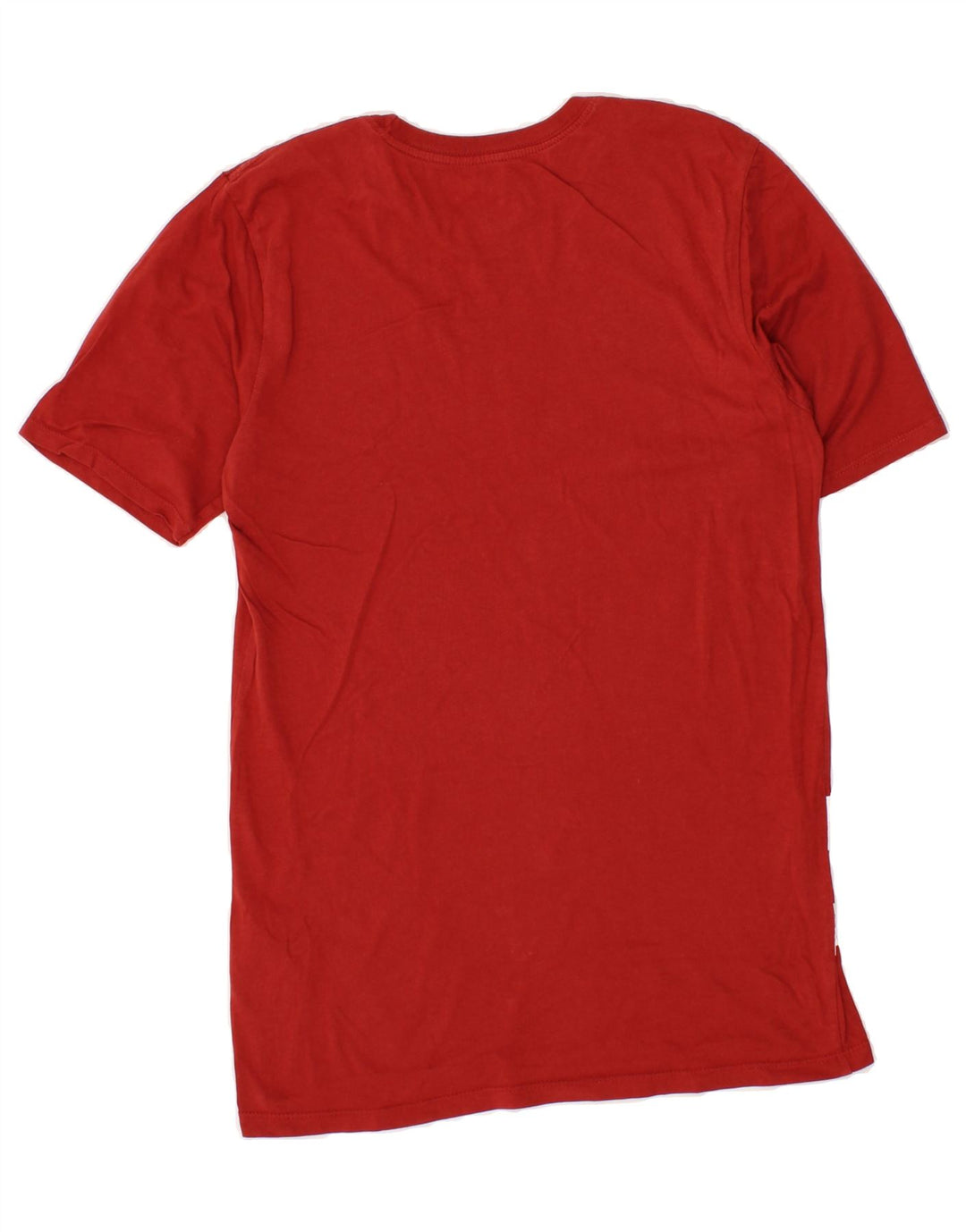 NIKE Mens Athletic Cut Graphic T-Shirt Top Small Red Cotton Vintage Nike and Second-Hand Nike from Messina Hembry 