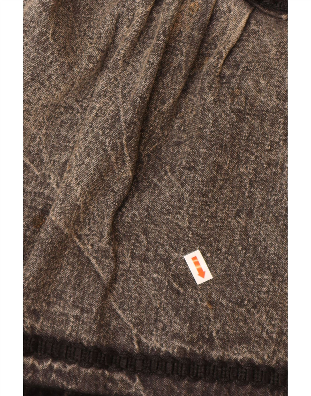 VINTAGE denimnederdel til kvinder W28 Medium Grey