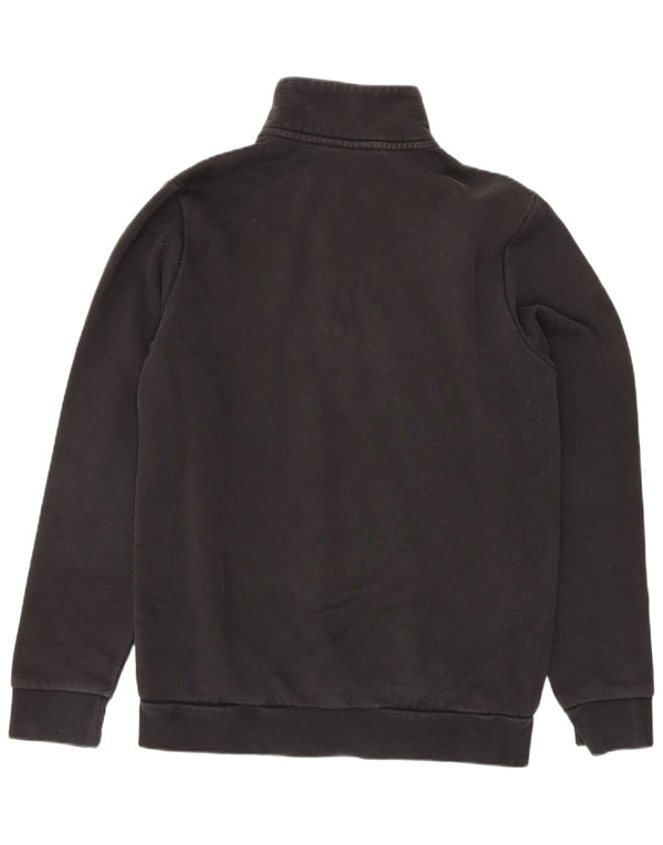 Adidas drenge sweatshirt med lynlås 13-14 år sort bomuld