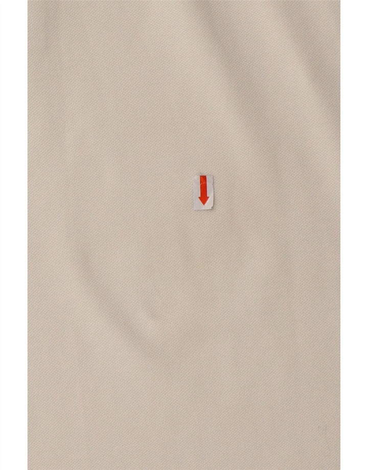 CARRERA Mens Polo Shirt XL White Cotton