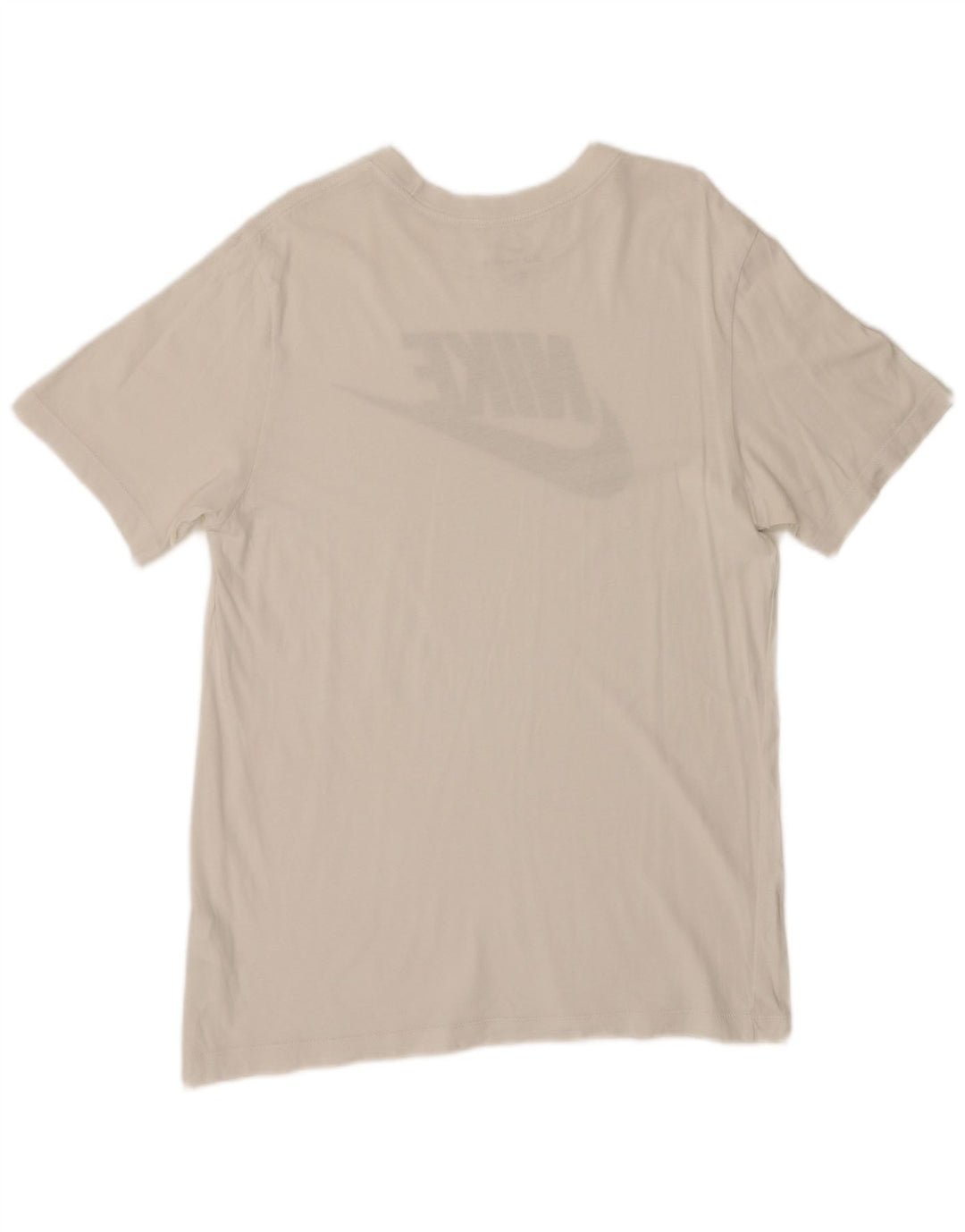 Nike grafisk t-shirt til mænd, medium hvid bomuld