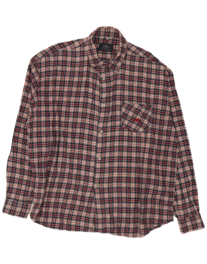 Charro herre flannelskjorte XL flerfarvet ternet bomuld
