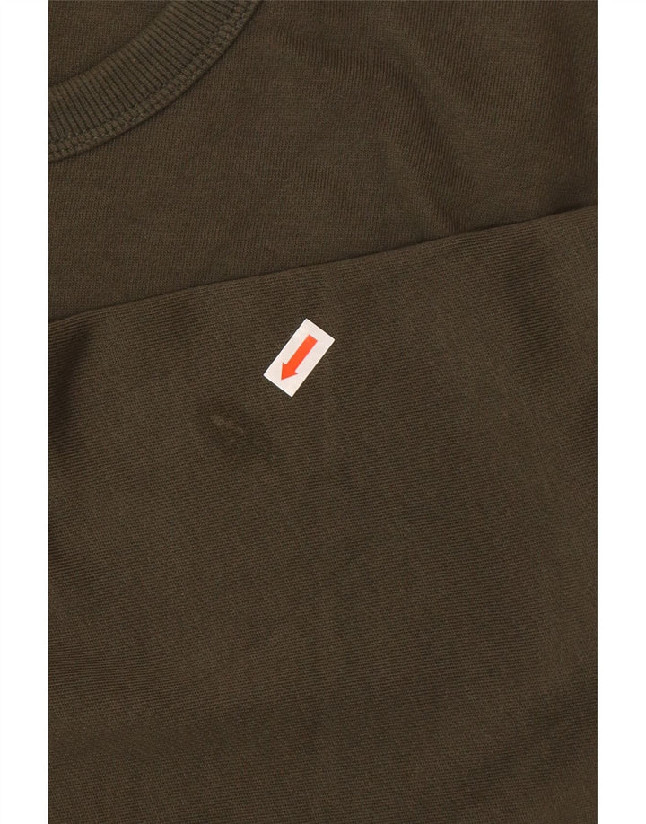 French Connection Herre Sweatshirt Jumper XL Khaki Bomuld